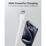 Voltme Powerlink EDC Series USB-A To C Cable 3m White - C2289