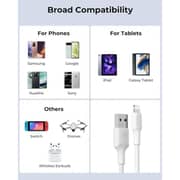 Voltme Powerlink EDC Series USB-A to Lightning Cable 3m White - C2301