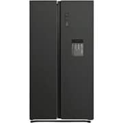 Hisense Side by Side Refrigerator 550L Black - RS3P725NBG