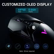 ماوس رابو للألعاب سلكية ولاسلكية لون أسود VT950PRO