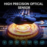 ماوس رابو للألعاب سلكية ولاسلكية لون أسود VT950PRO