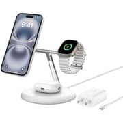Belkin BoostCharge Pro 3-in-1 Magnetic Charger White - WIZ023VFWH
