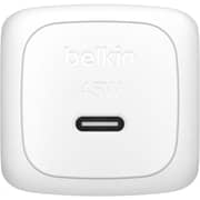 Belkin BoostCharge 45W PD Wall Charger White with C to C Cable 1m - WCA013KQ1MWH-B6