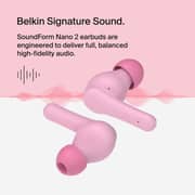 Belkin Soundform NANO 2 True Wireless Earbuds Pink