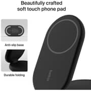 Belkin BoostCharge 2-in-1 Wireless Charging Stand Black - WIZ028VFBK