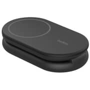 Belkin BoostCharge 2-in-1 Wireless Charging Stand Black - WIZ028VFBK