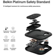 Belkin BoostCharge 3-in-1 Wireless Charging Stand Black - WIZ029VFBK
