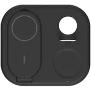 Belkin BoostCharge 3-in-1 Wireless Charging Stand Black - WIZ029VFBK