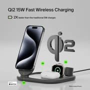 Belkin BoostCharge 3-in-1 Wireless Charging Stand Black - WIZ029VFBK