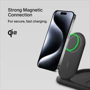 Belkin BoostCharge 3-in-1 Wireless Charging Stand Black - WIZ029VFBK