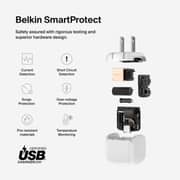 Belkin BoostCharge 20W USB-C Cube Wall Charger White - WCA009KQWH