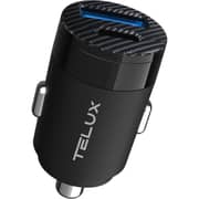 Telux Mini Car Charger Black - TX.POWERGO-CCPG35.BK
