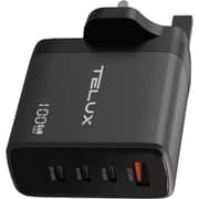 Telux Voltflow Wall Charger Grey - WCVF100.GY