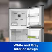 Midea Top Mount Refrigerator 395L Silver - MDRT395MTE46AE