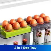 Midea Top Mount Refrigerator 395L Silver - MDRT395MTE46AE