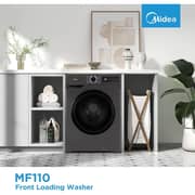 Midea Front Load Washing Machine 7 kg - MF110W70B/T-GCC