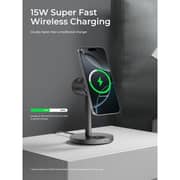 Aukey MagFusion MagSafe Charging Station Grey - LC-MC311G