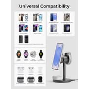 Aukey MagFusion MagSafe Charging Station Grey - LC-MC311G