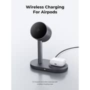 Aukey MagFusion 2X MagSafe Charging Station Grey - LC-MC213