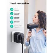 Aukey 1 Pc Travel Adaptor Black - PA-TA10A