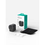 Aukey 1 Pc Travel Adaptor Black - PA-TA10A