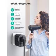 Aukey 1 Pc Travel Adaptor Black - PA-TA11A