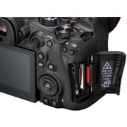 Canon Mirrorless Camera Body Black With RF 24-105mm F4 L IS USM Lens - EOS R6 Mark III