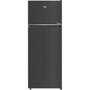 Beko Top Mount Refrigerator 408L Dark Inox - RDNE455SB