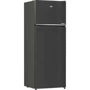 Beko Top Mount Refrigerator 408L Dark Inox - RDNE455SB