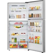 LG Top Mount Refrigerator 612L Silver - LT23HBHSIV