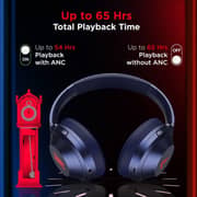 Boat Nirvana 751 Wireless Over Ear Headphone Blue