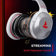 Boat Nirvana 751 Wireless Over Ear Headphone Silver