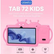 Oteeto TAB 72 Kids Tablet - WiFi 128GB 6GB RAM 7inch Pink