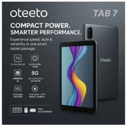 Oteeto TAB 7 Tablet - WiFi+5G 256GB 8GB RAM 7inch Grey With Keyboard And Mouse And Case