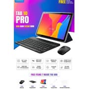 Oteeto TAB 10 Pro Tablet - WiFi+5G 512GB 8GB RAM 10.1inch Grey With Keyboard And Mouse And Case