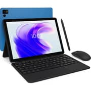 Oteeto TAB 16 Tablet - WiFi+5G 512GB 8GB RAM 10.1inch Blue with Keyboard Mouse Touch Pen