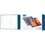 Oteeto TAB 18 Tablet - WiFi+4G 512GB 8GB RAM 10.1inch Grey With Keyboard, Cover & Stylush Pen