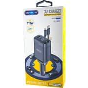 Digitplus Dual Port Car Charger Black - DP-S344