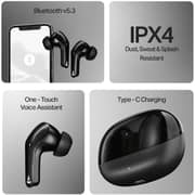 Boat Airdopes Plus 311 True Wireless Airbuds Charcoal Black