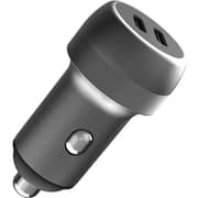 Telux PD100 Car Charger Grey - POWERGO CCPG100
