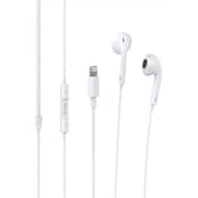 Telux SOUNDLNK AUSLSL Wired In Ear Earphone White