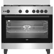 Beko 5 Burner Gas Cooker 90cm Stainless steel - BGGR11125GB