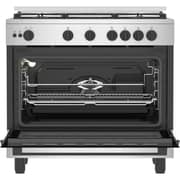 Beko 5 Burner Gas Cooker 90cm Stainless steel - BGGR11125GB