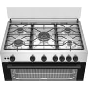 Beko 5 Burner Gas Cooker 90cm Stainless steel - BGGR11125GB