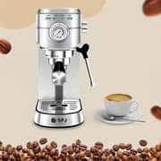SPJ Espresso Coffee Machine - CMEW-SS20B01