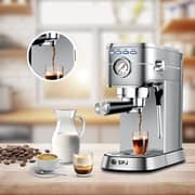 SPJ Espresso Coffee Machine - CMEW-SS20B01