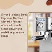 SPJ Espresso Coffee Machine - CMEW-SS20B01