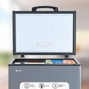 SPJ Single Door Chest Freezer 150L Grey - POSH-SLW210C