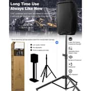 Ikarao Adjustable Speaker Stand 1.2m Black - SS01
