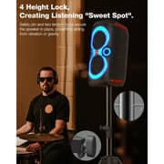 Ikarao Adjustable Speaker Stand 1.2m Black - SS01